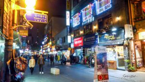 Insadong, Seoul, South Korea.