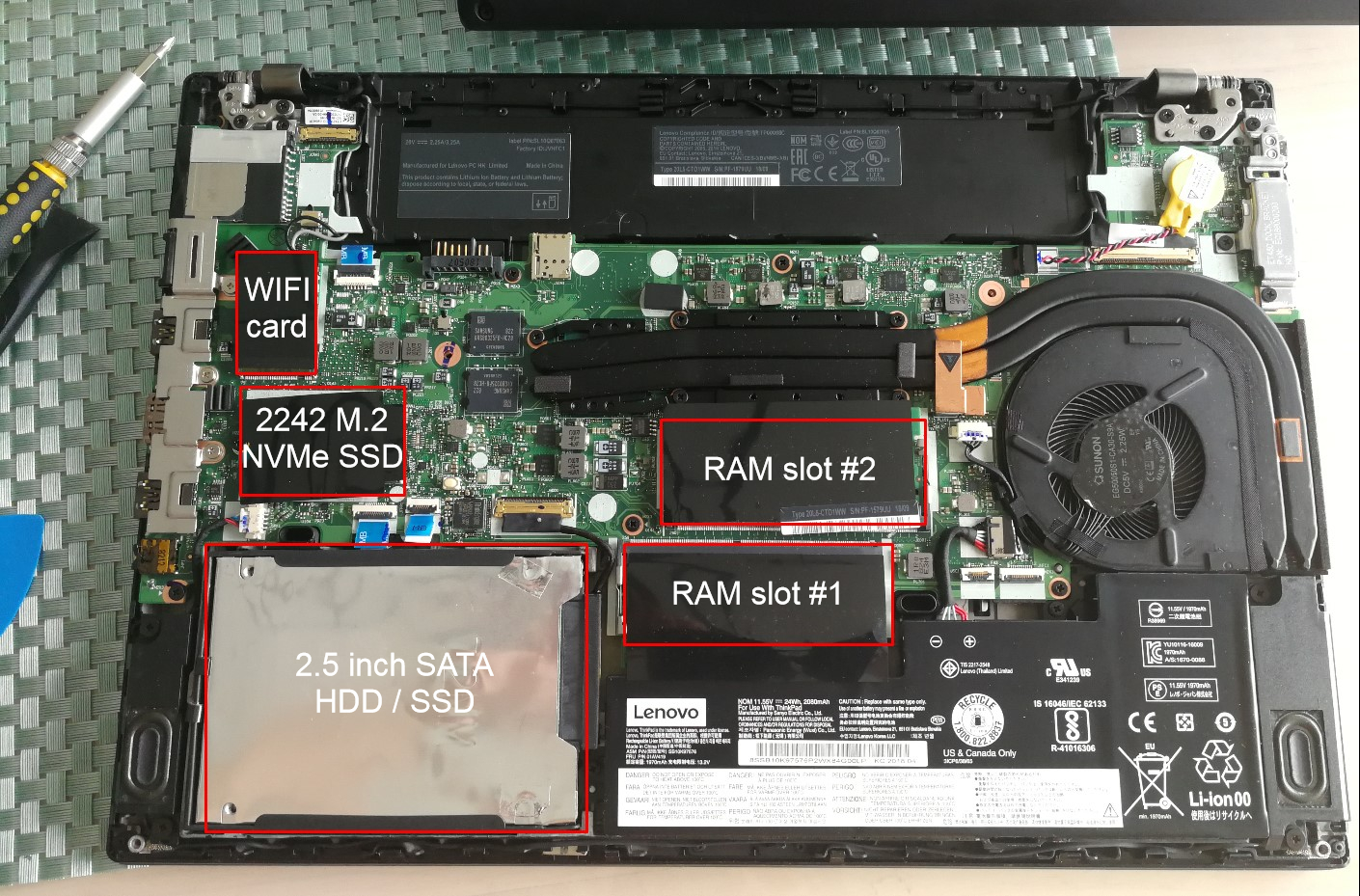 Lenovo Thinkpad T480 SSD Upgrade - I am Sam 